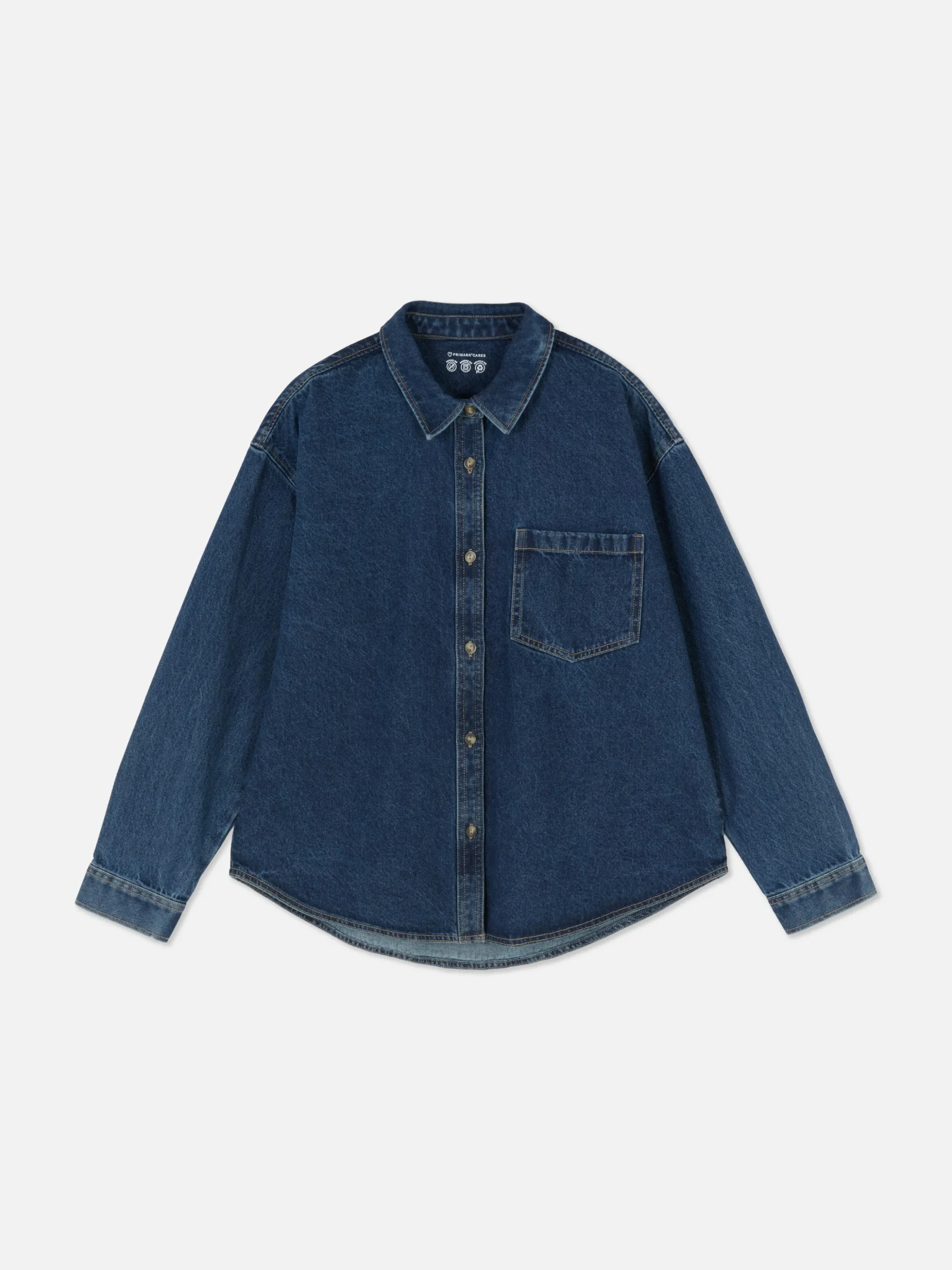 Camisa Vaquera De Corte Holgado