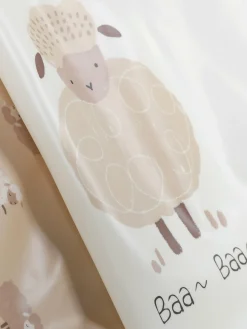 Camiseta Babero Con Estampado De Ovejas