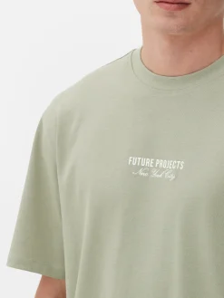 Camiseta Bordada De Future Projects