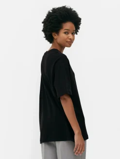 Camiseta Básica De Punto Extragrande