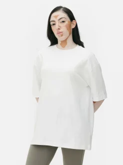 Camiseta Básica De Punto Extragrande