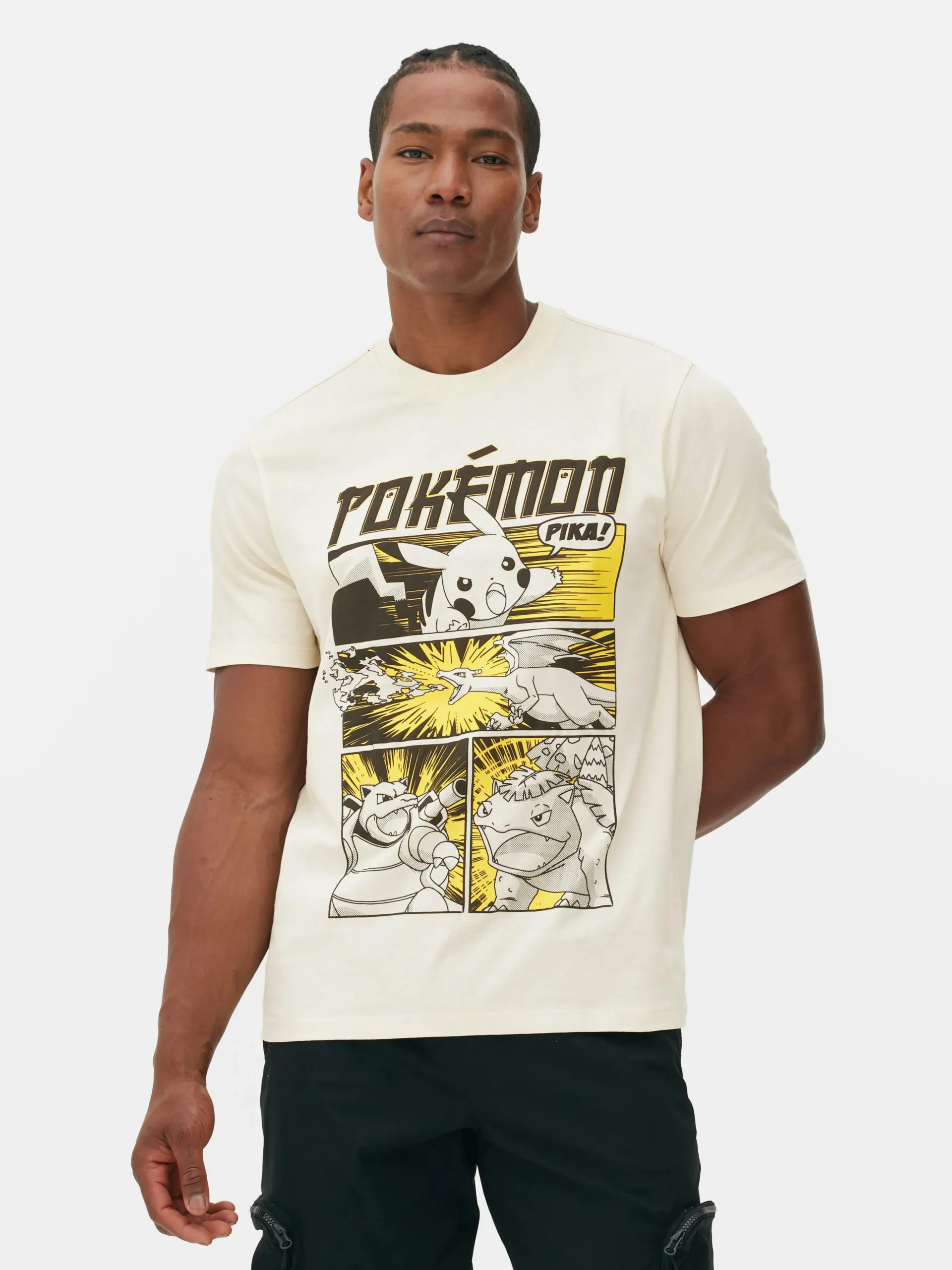 Camiseta Con Cómic De Pokémon