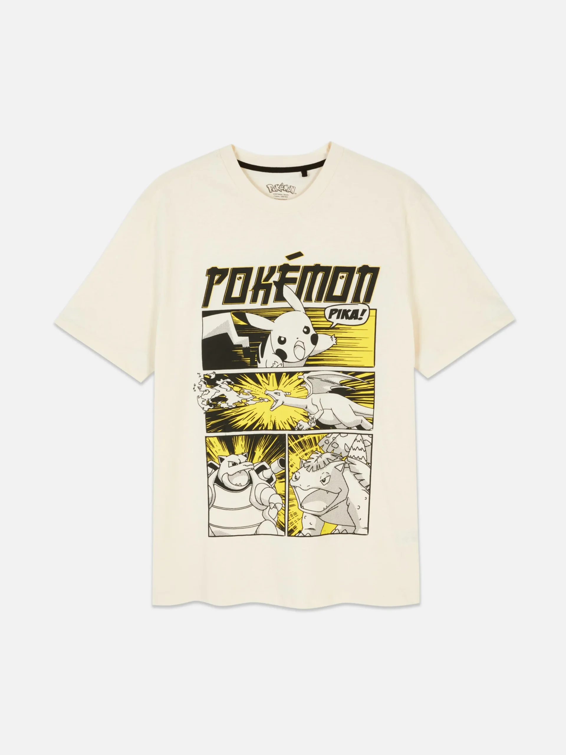 Camiseta Con Cómic De Pokémon