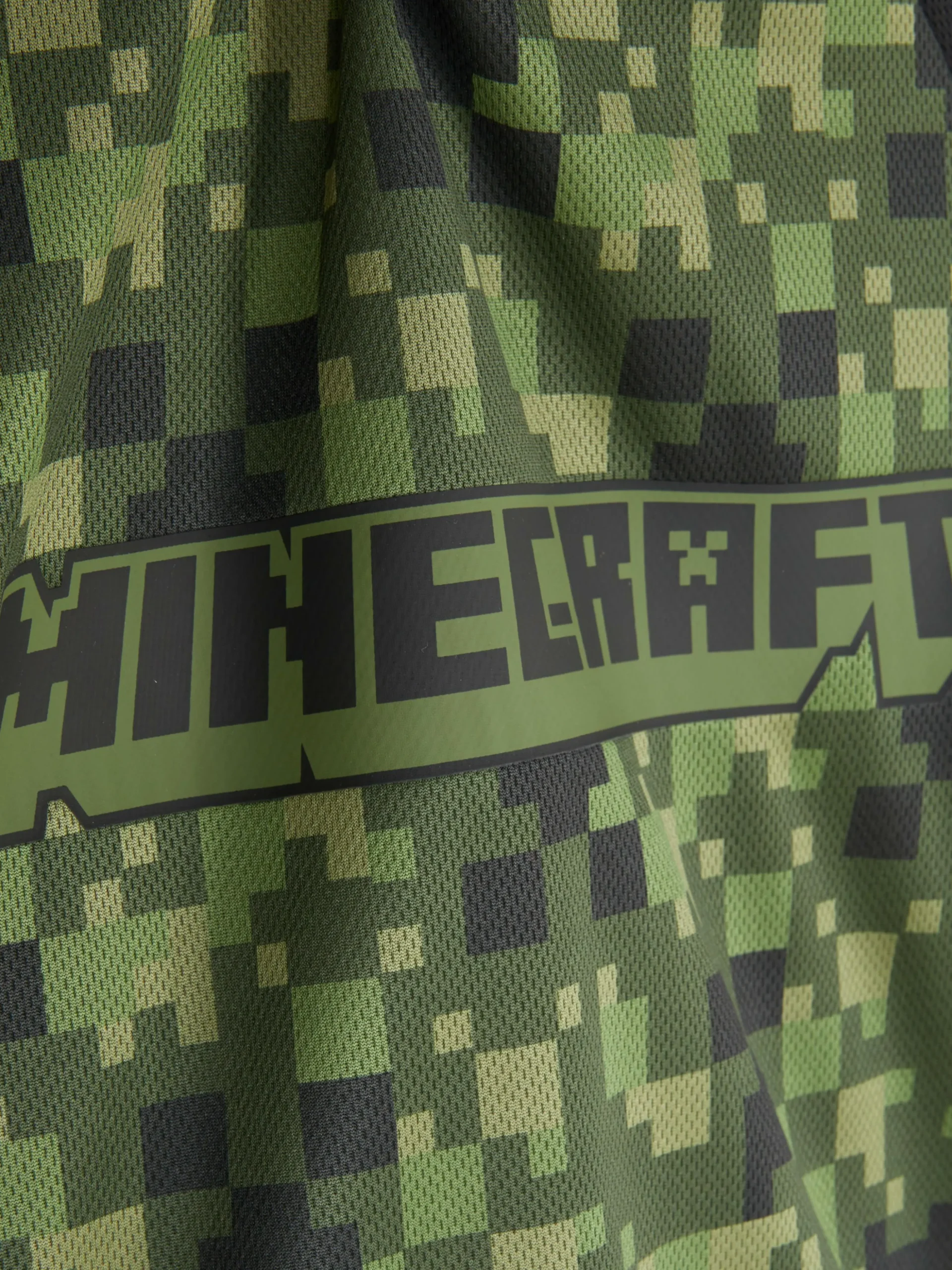 Camiseta Con El Logotipo De Minecraft