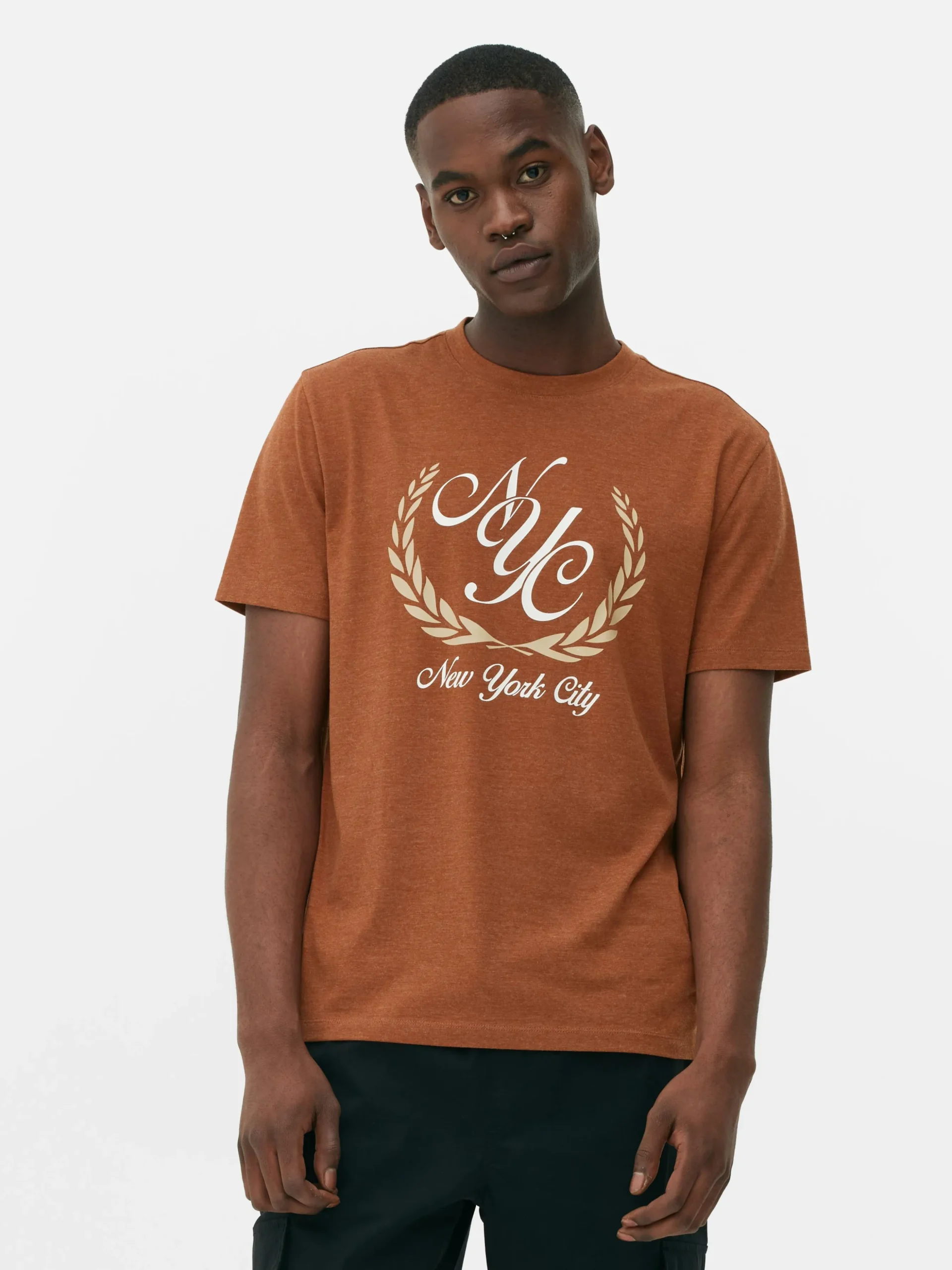 Camiseta Con Escudo De «New York City»