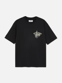 Camiseta Con Estampado De Rodeo