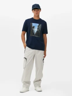 Camiseta Con Estampado Gráfico «NYC Studios»