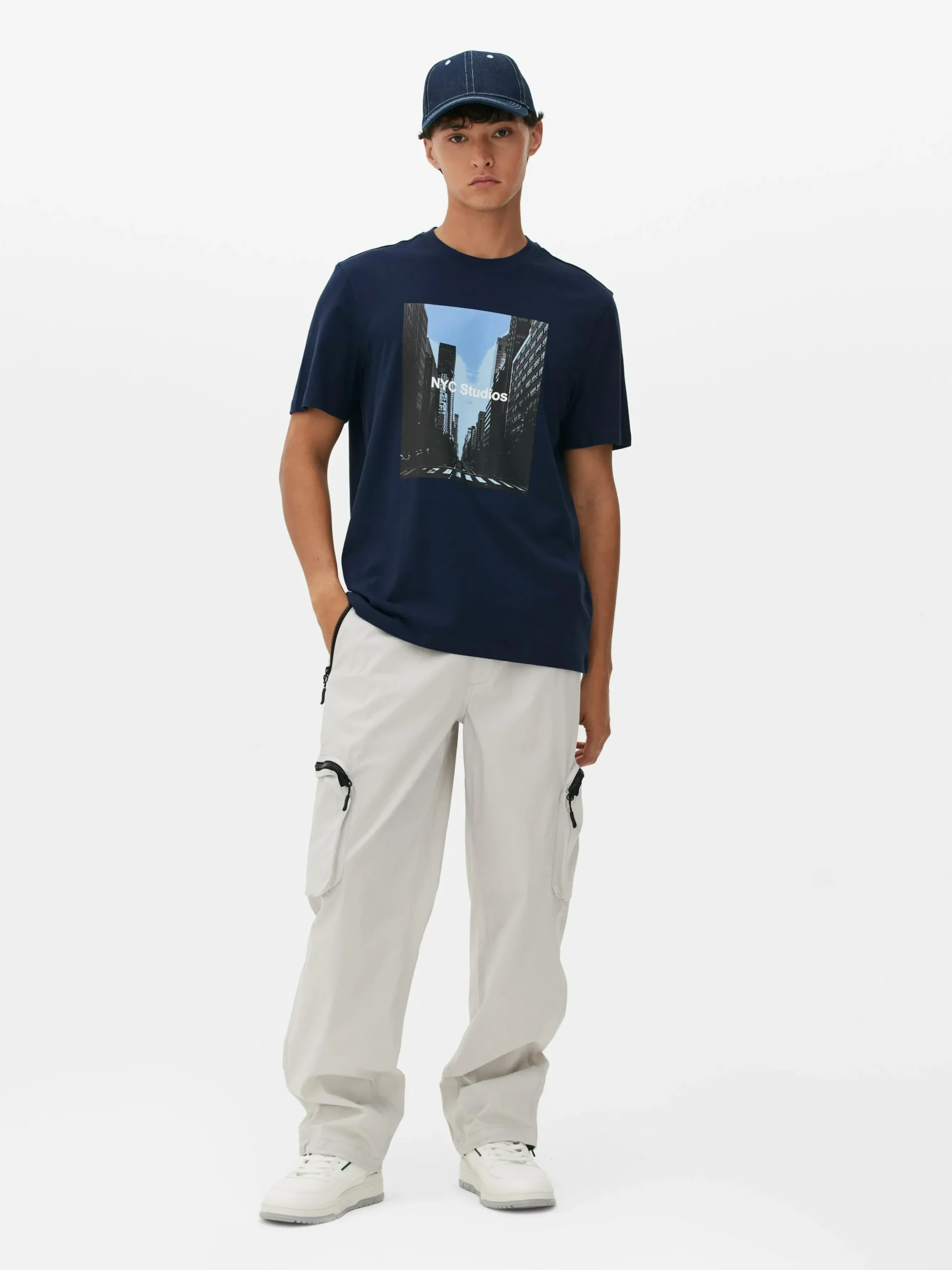 Camiseta Con Estampado Gráfico «NYC Studios»