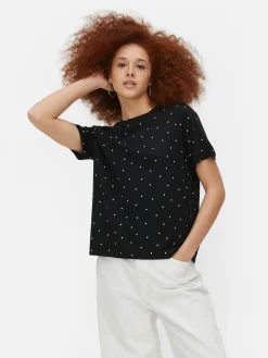 Camiseta Con Estampado Integral