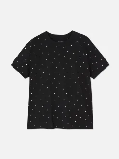 Camiseta Con Estampado Integral