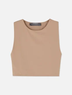 Camiseta Corta Y Sin Mangas Con Espalda Nadadora