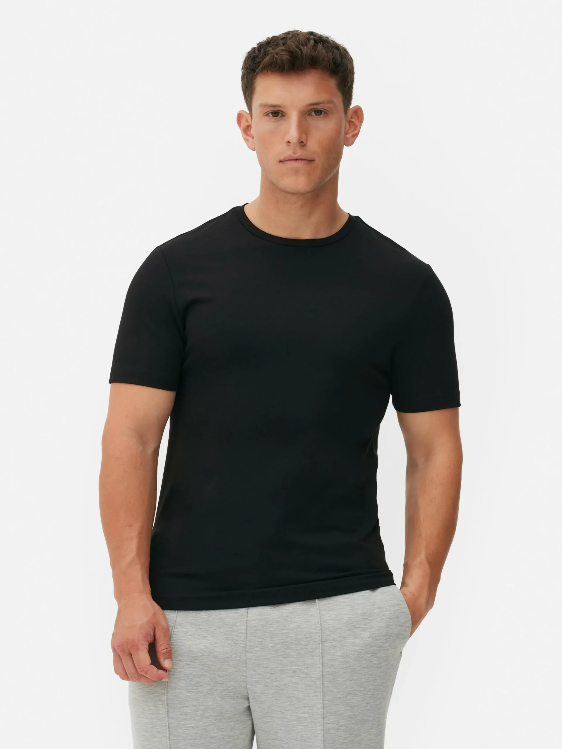Camiseta De Cuello Redondo Estampada De Kem