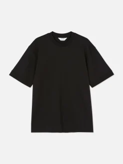Camiseta De Cuello Redondo Estampada De Kem