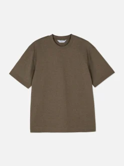 Camiseta De Cuello Redondo Estampada De Kem