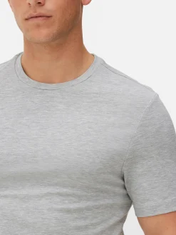 Camiseta De Cuello Redondo Estampada De Kem
