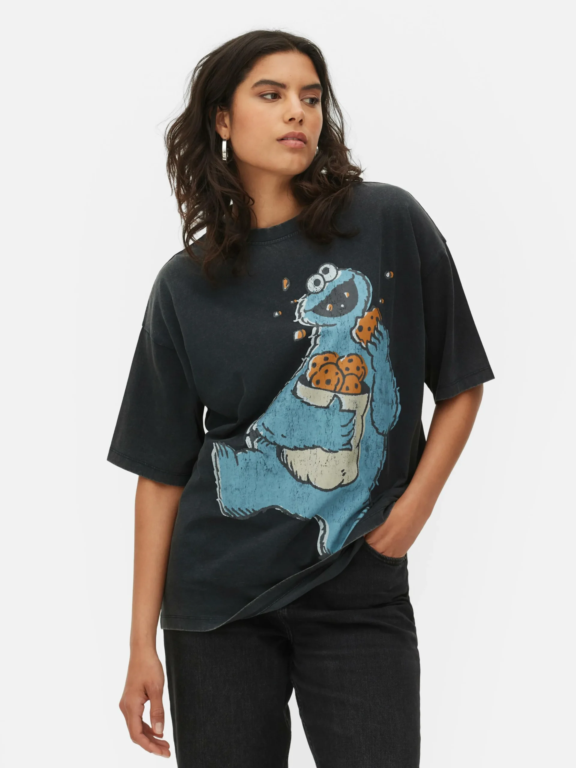 Camiseta Del Monstruo De Las Galletas, Barrio Sésamo