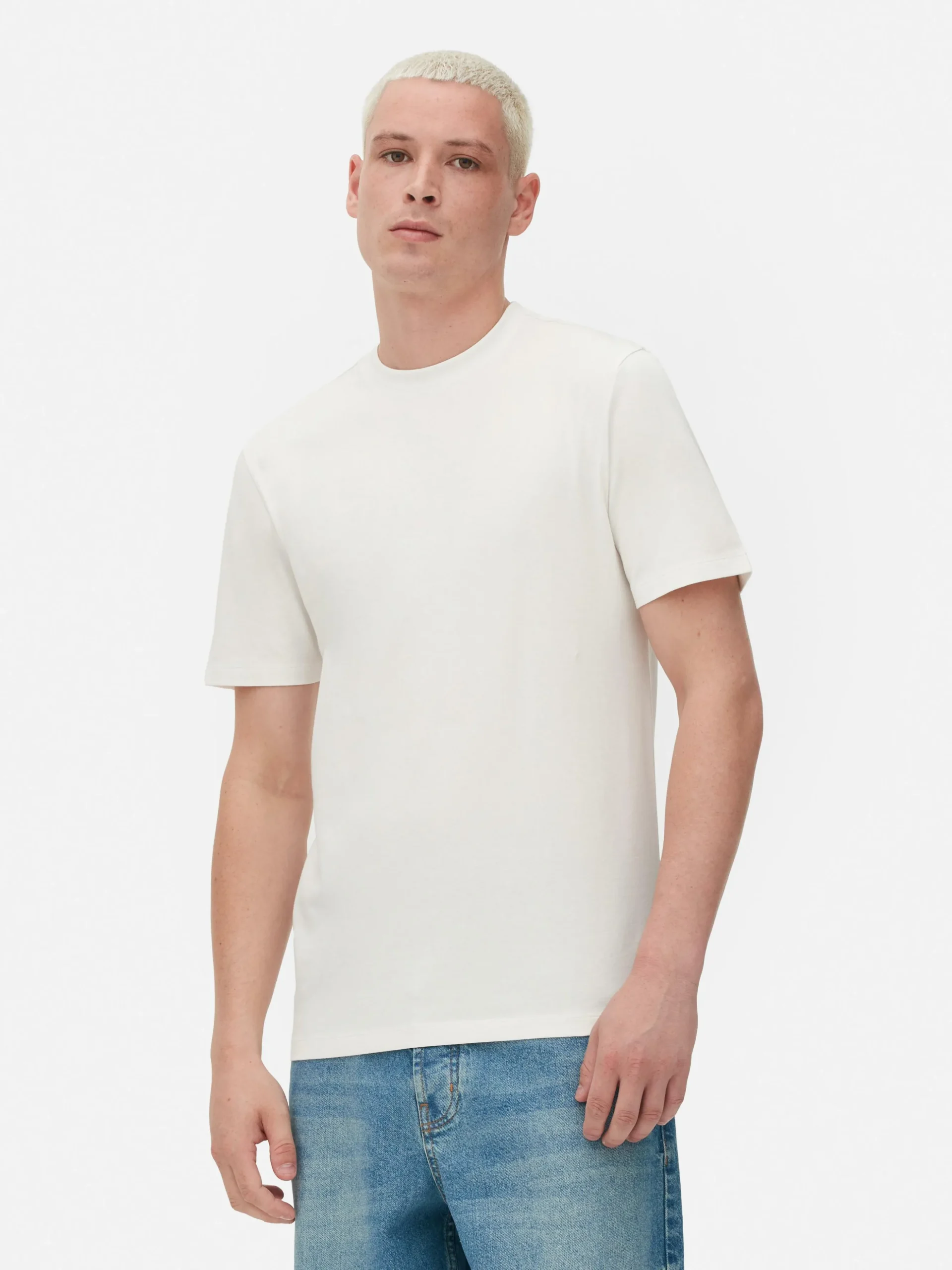 Camiseta De Manga Corta Y Corte Entallado