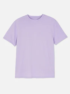 Camiseta De Manga Corta Y Cuello Redondo