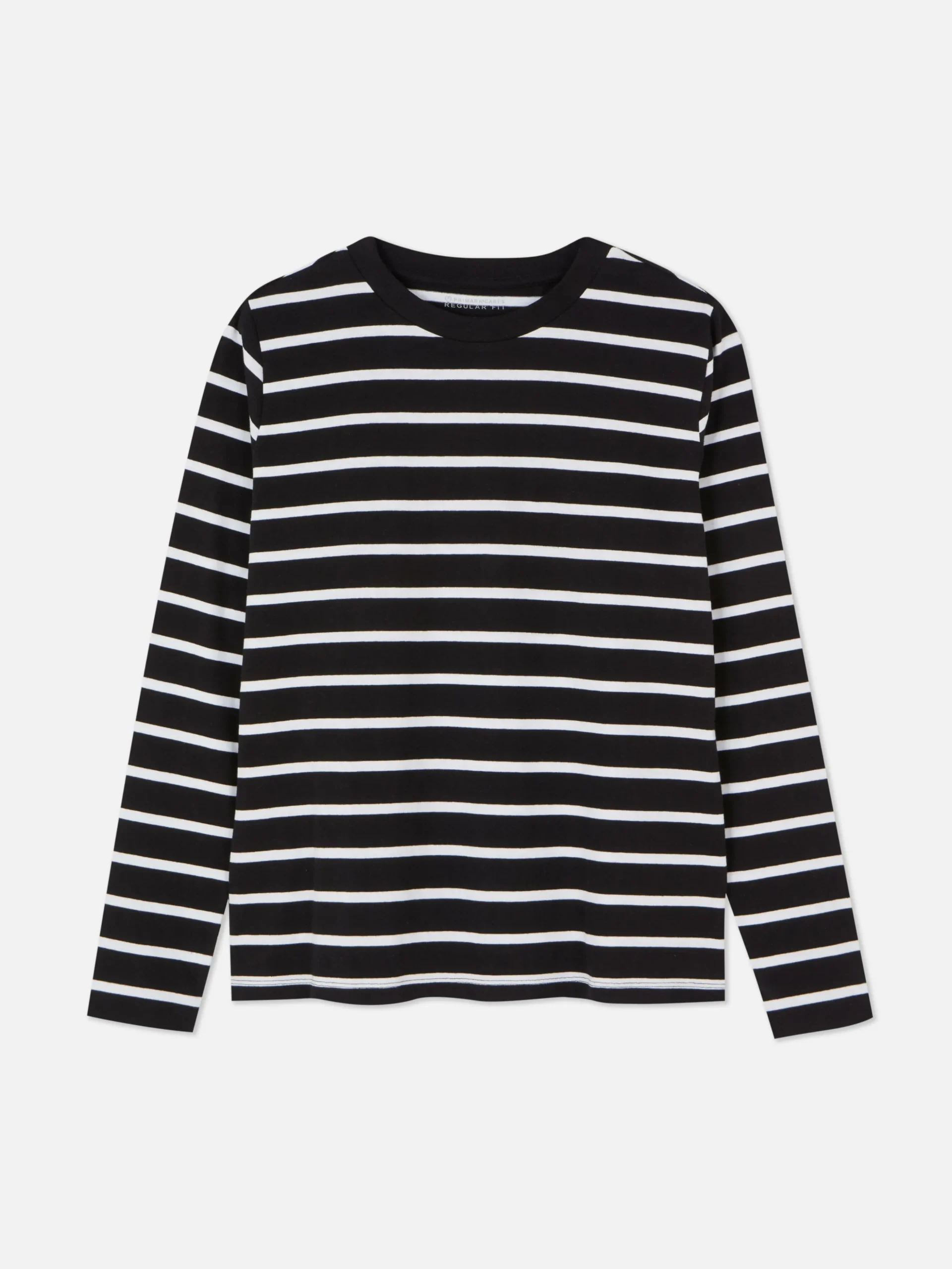 Camiseta De Manga Larga A Rayas