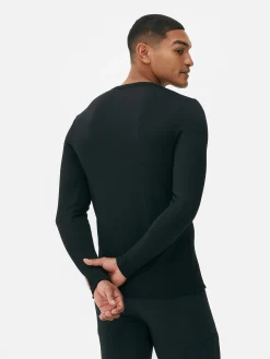 Camiseta De Manga Larga De Forro Polar