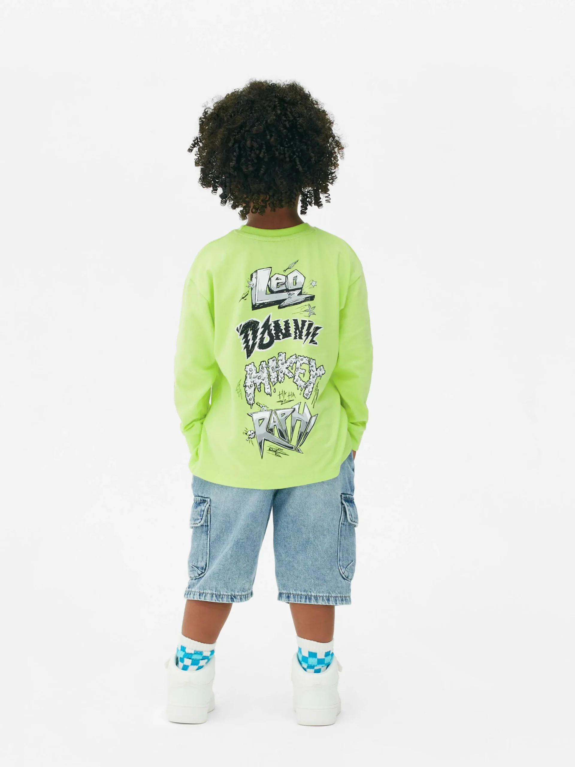 Camiseta De Manga Larga De Las Tortugas Ninja