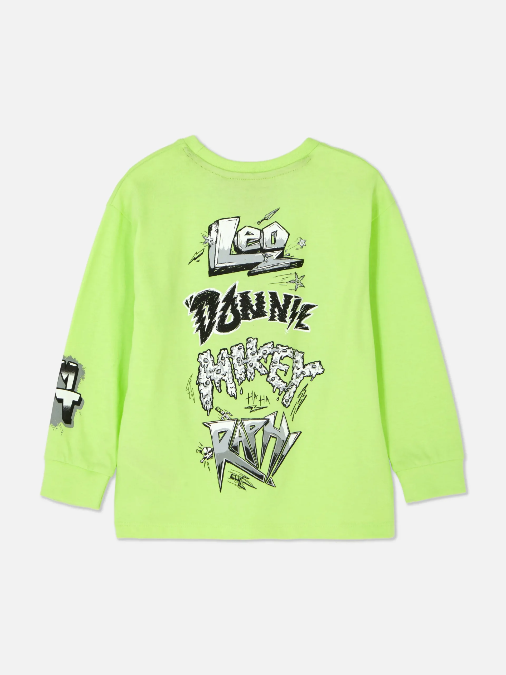 Camiseta De Manga Larga De Las Tortugas Ninja