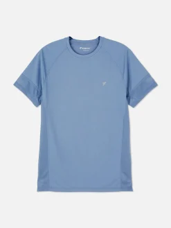 Camiseta Deportiva Con Cuello Redondo