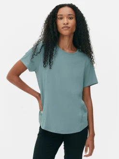 Camiseta Deportiva De Cuello Redondo