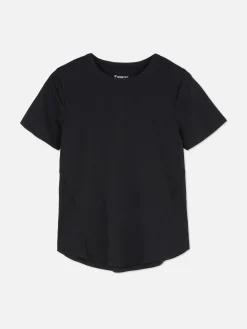 Camiseta Deportiva De Cuello Redondo