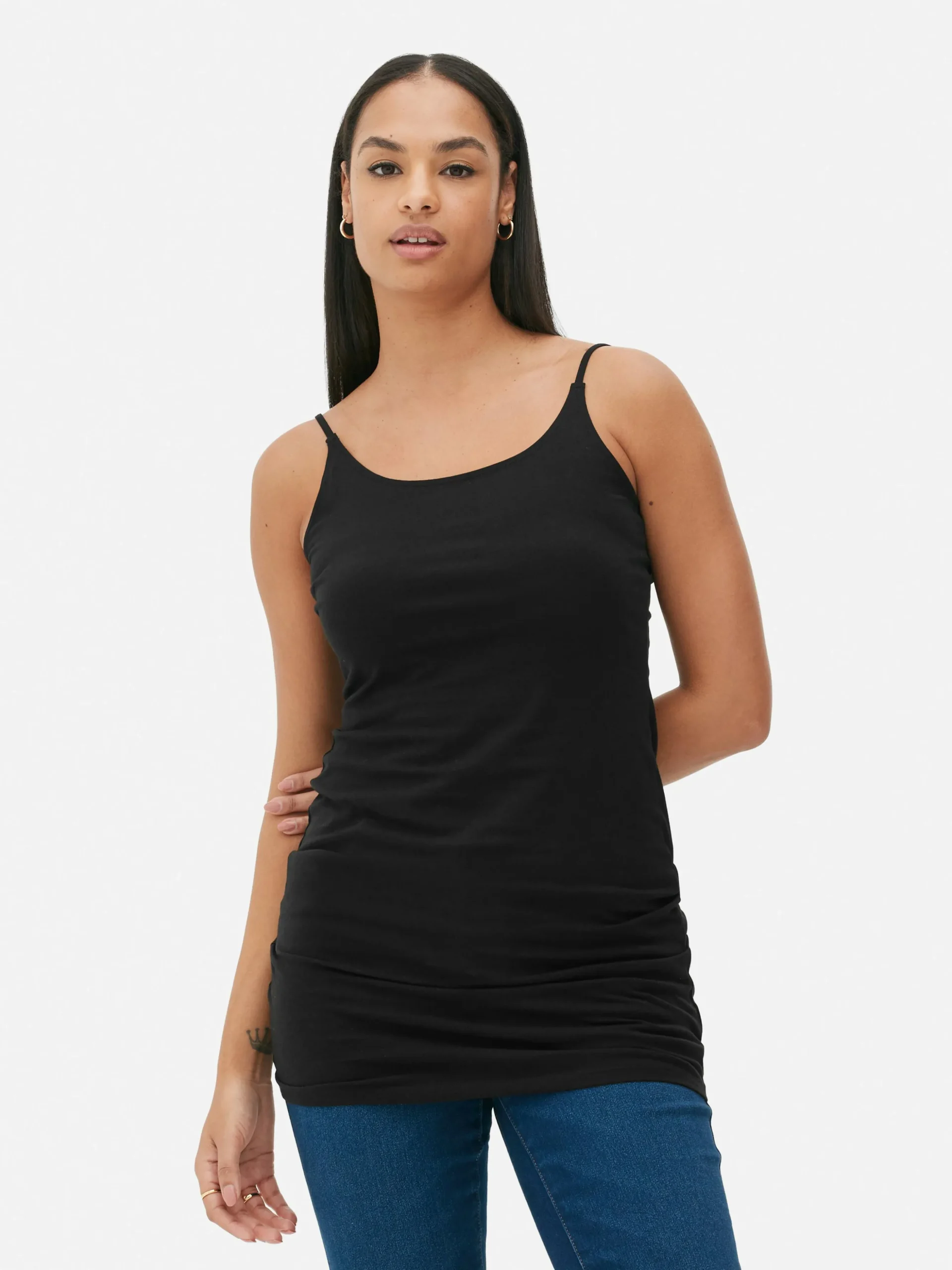 Camiseta De Tirantes Larga