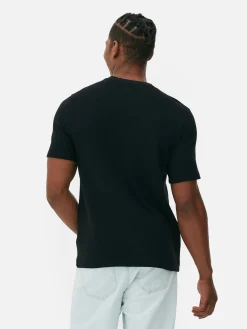 Camiseta En Tejido Otomán Acanalado