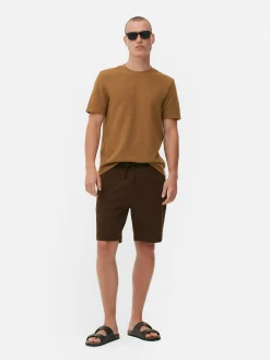 Camiseta En Tejido Otomán Acanalado