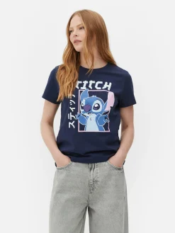 Camiseta Estilo Manga De Lilo Y Stitch De Disney