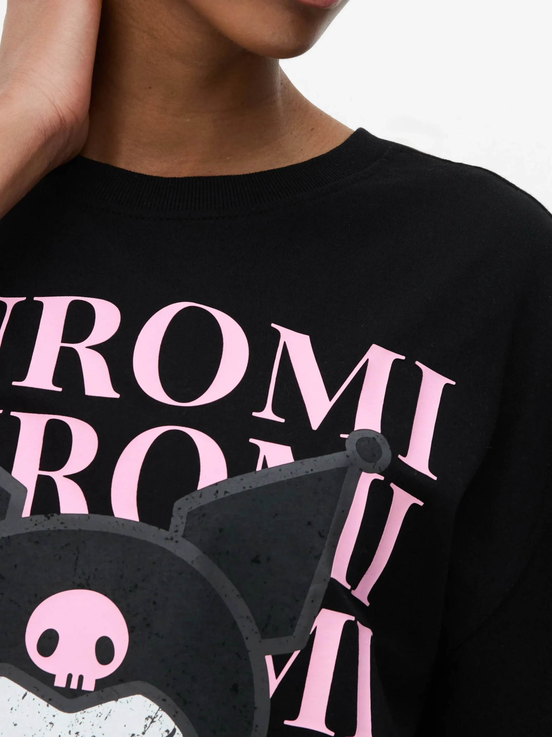 Camiseta Extragrande De Kuromi De Hello Kitty