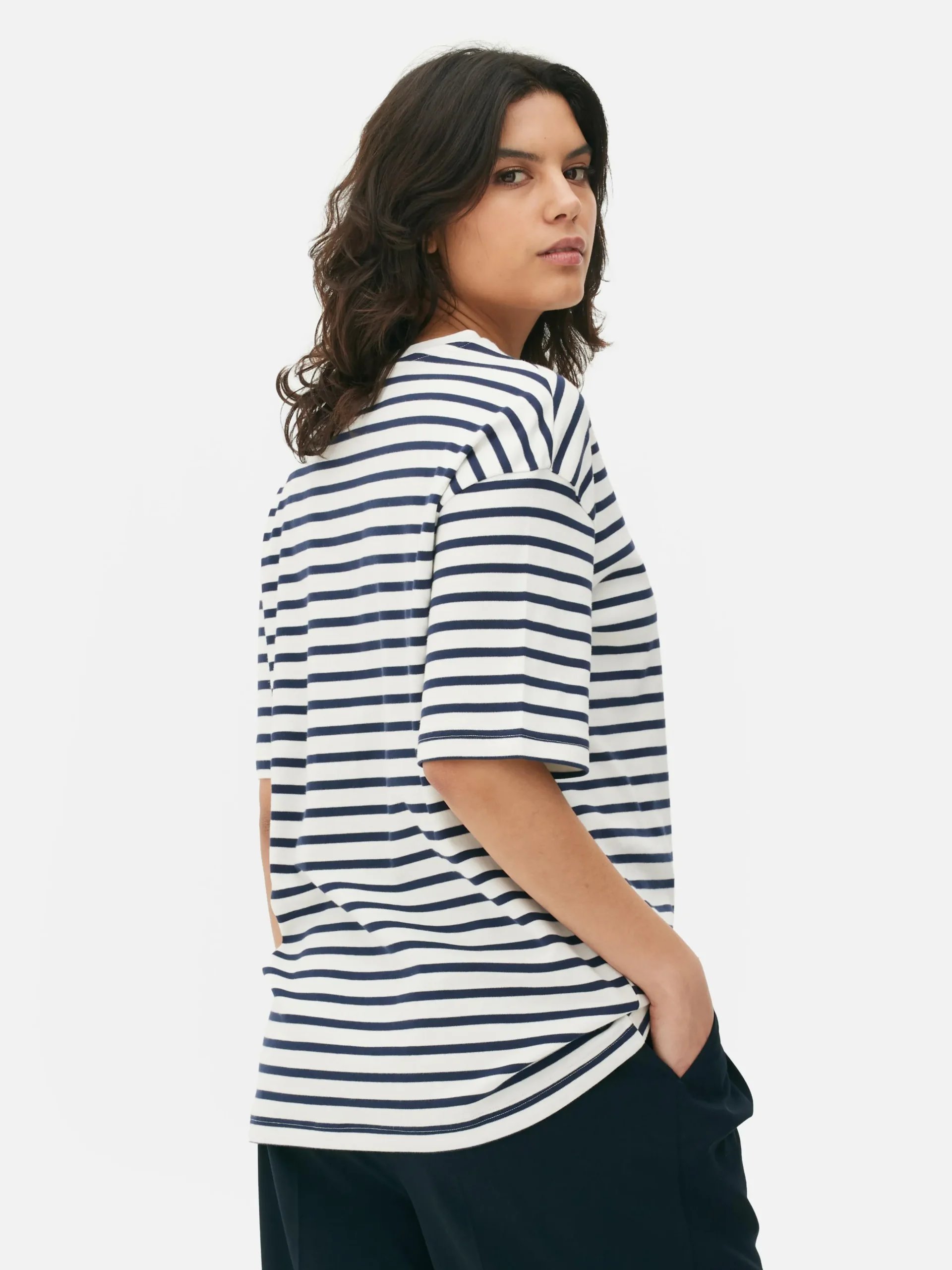Camiseta Extragrande De Manga Corta