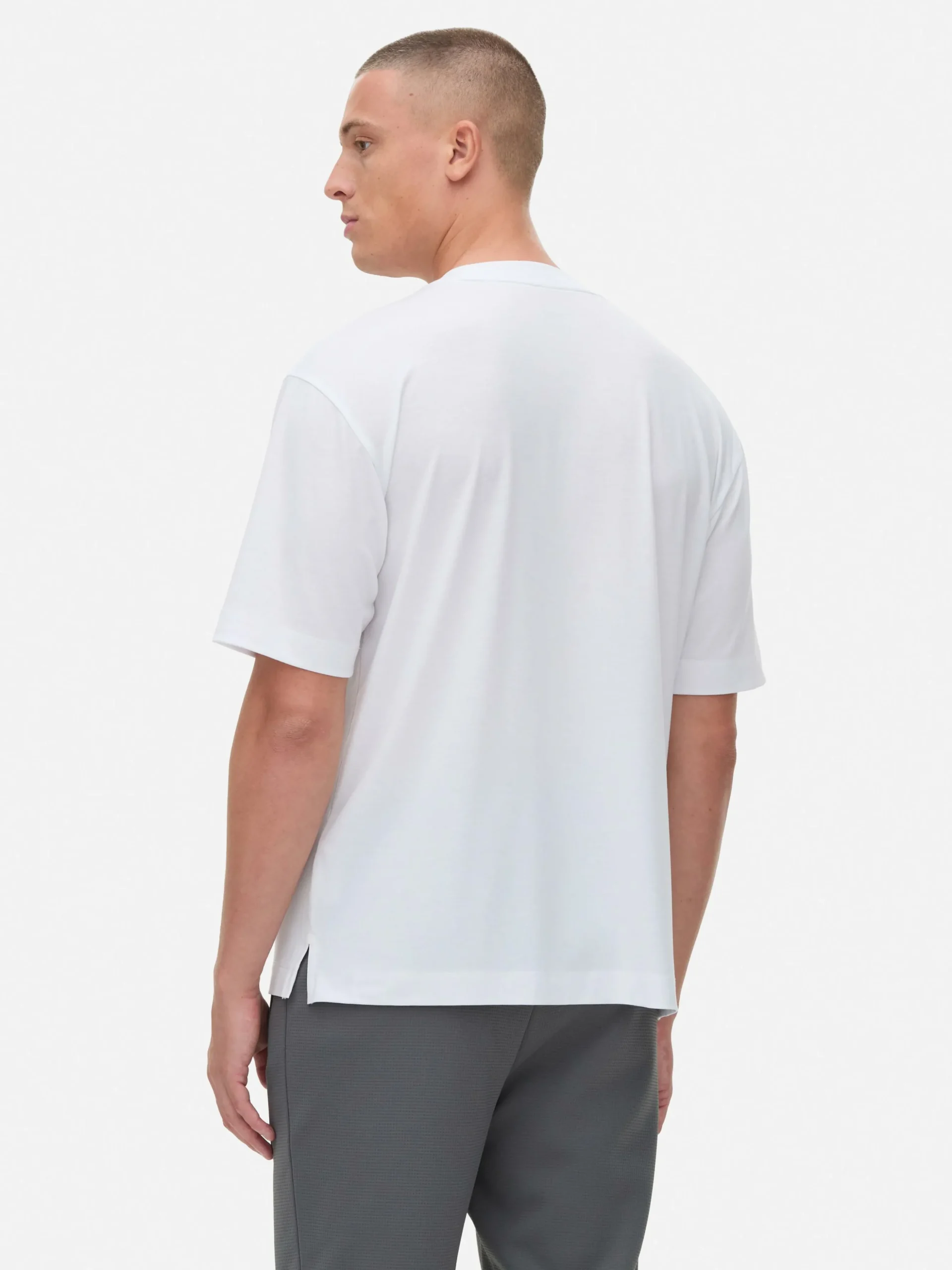 Camiseta Holgada Para El Gimnasio