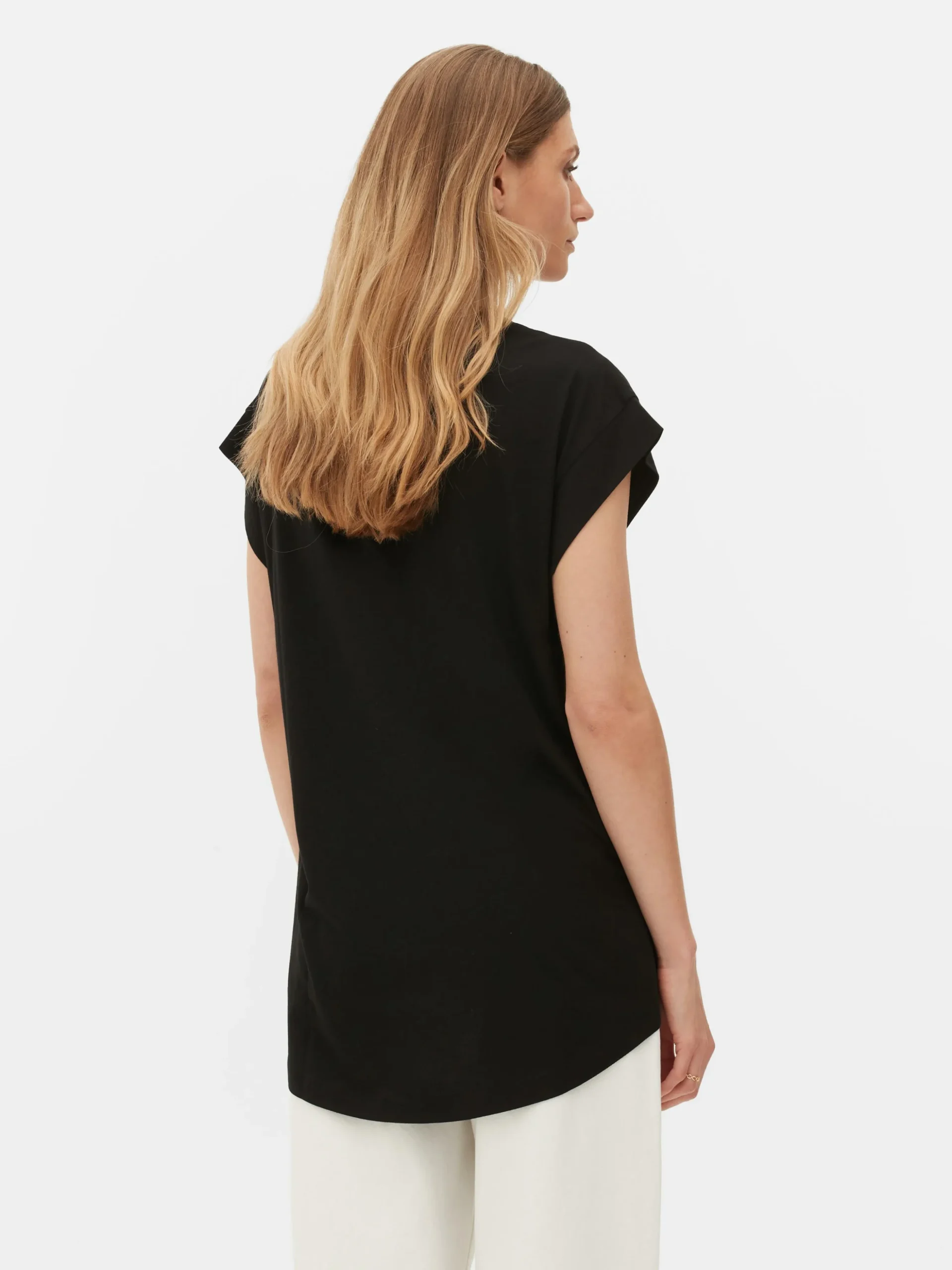 Camiseta Larga Básica