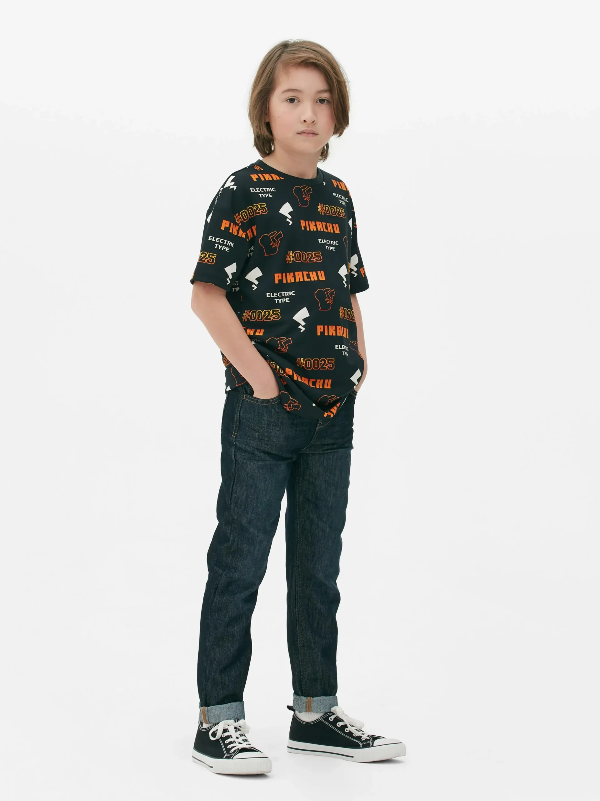 Camiseta Pokémon Pikachu Electric Type