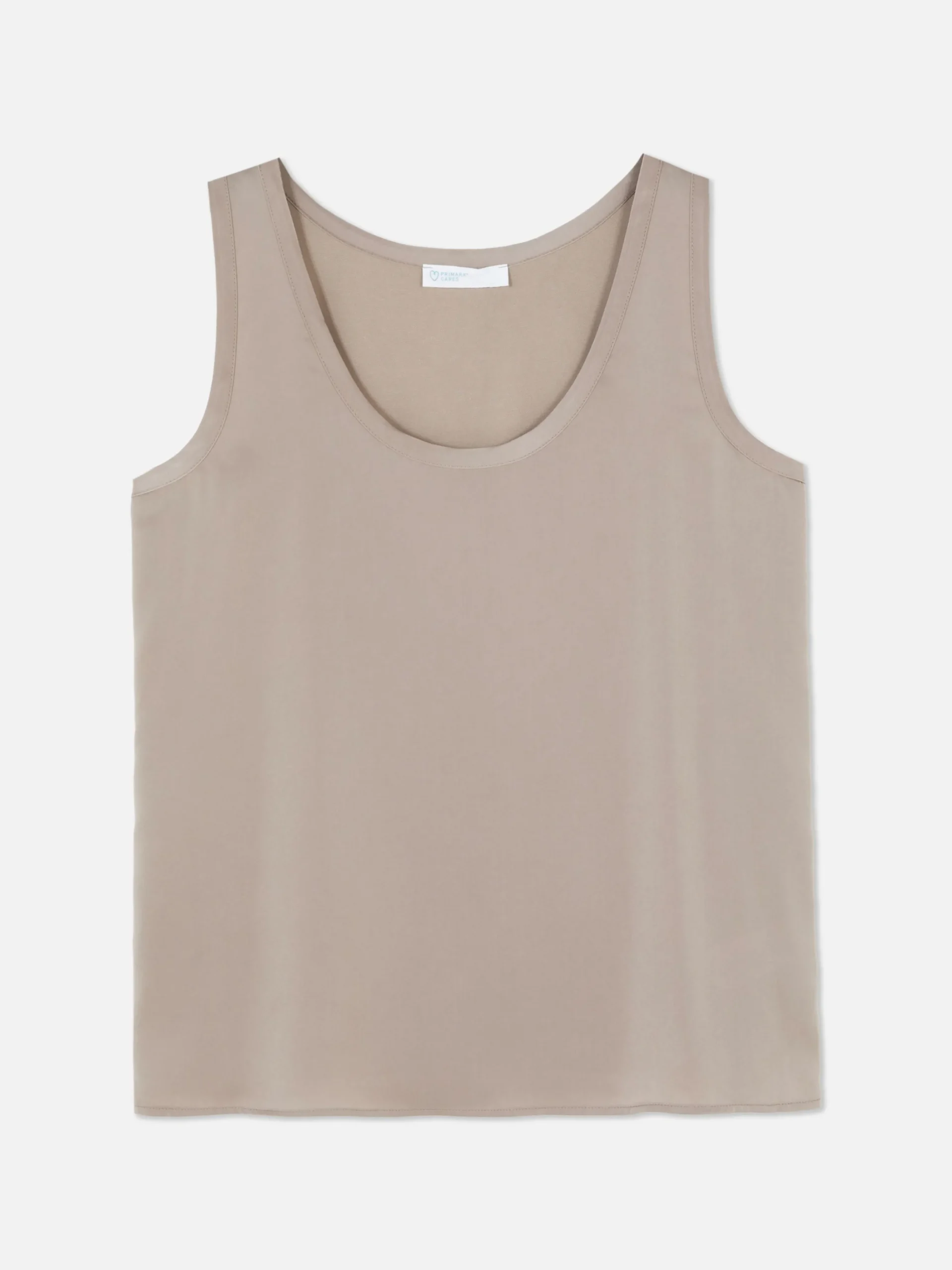 Camiseta Sin Mangas Básica De Corte Holgado