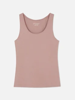 Camiseta Sin Mangas Básica Elástica
