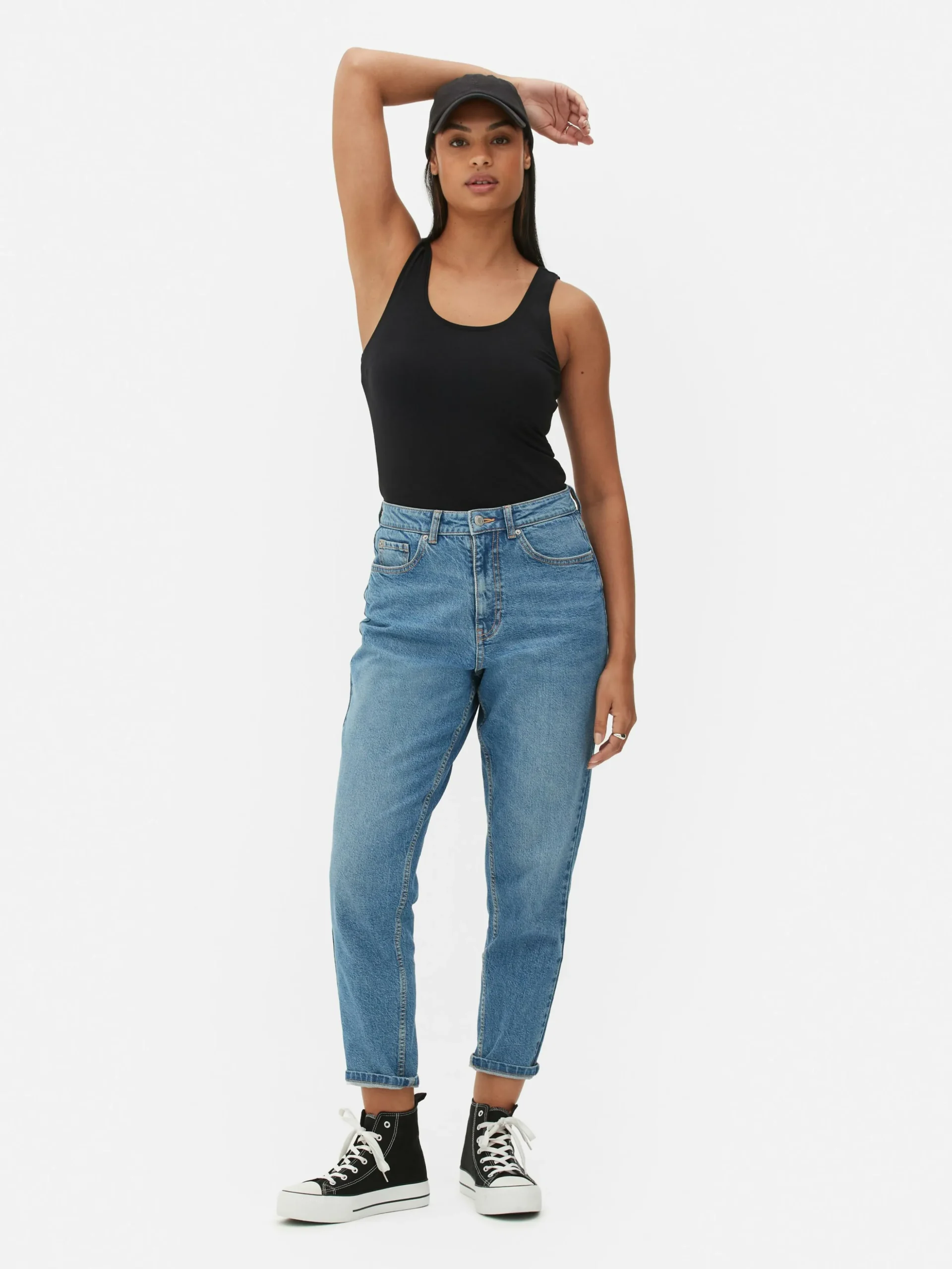 Camiseta Sin Mangas Básica Elástica
