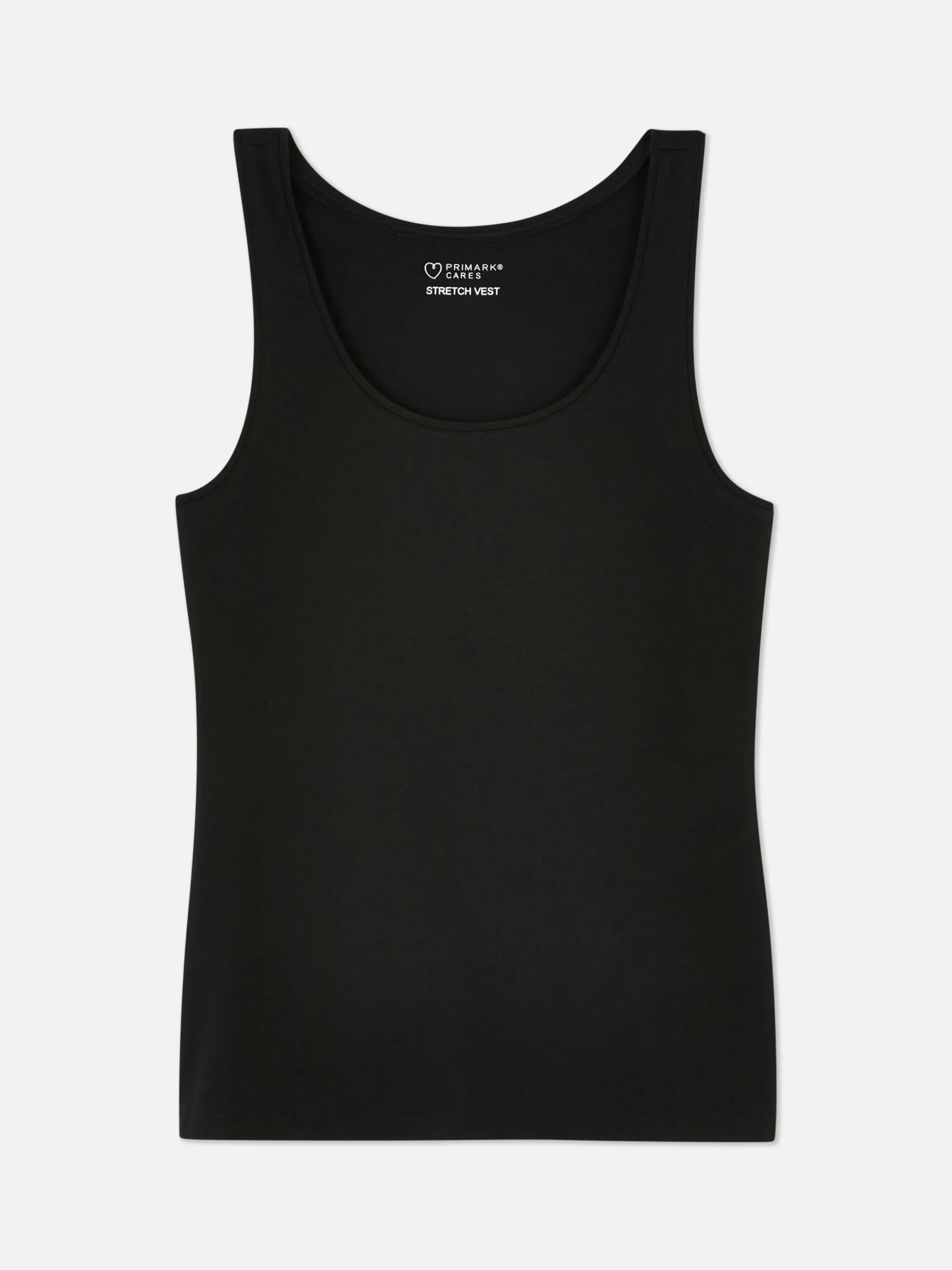 Camiseta Sin Mangas Básica Elástica