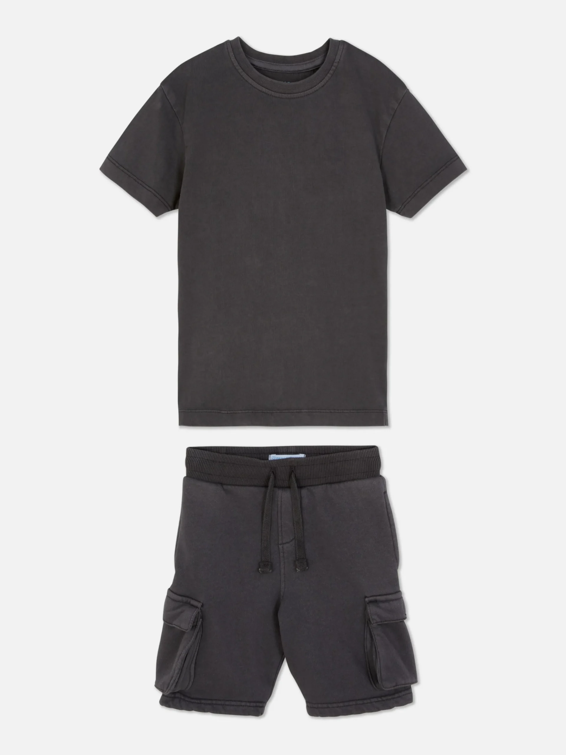 Camiseta Y Pantalones Cortos Cargo Para Niño Pequeño