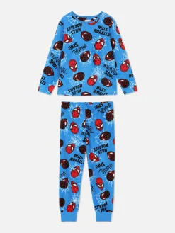 Camiseta Y Pantalones De Pijama De Marvel