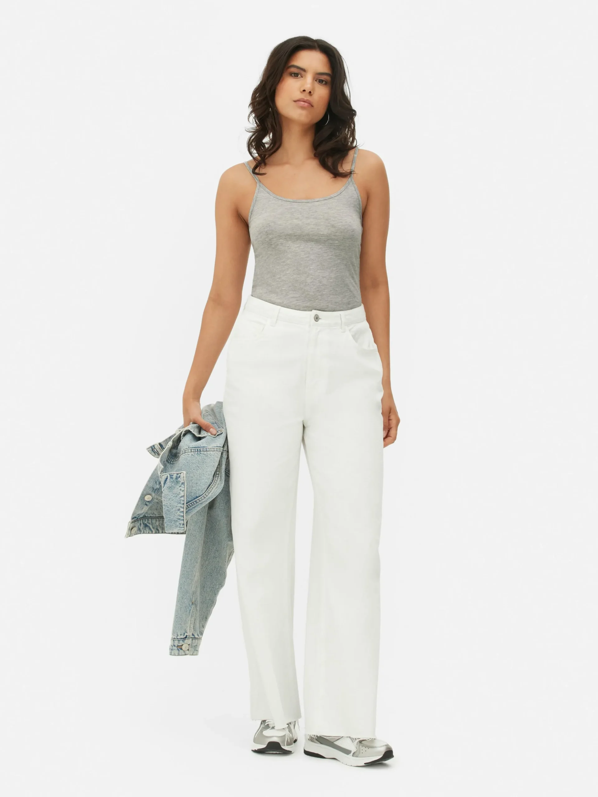 Camisola Elástica Con Cuello Redondo