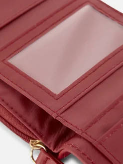 Cartera Acolchada Con Inicial
