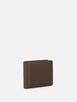 Cartera Plegable De Piel Sintética