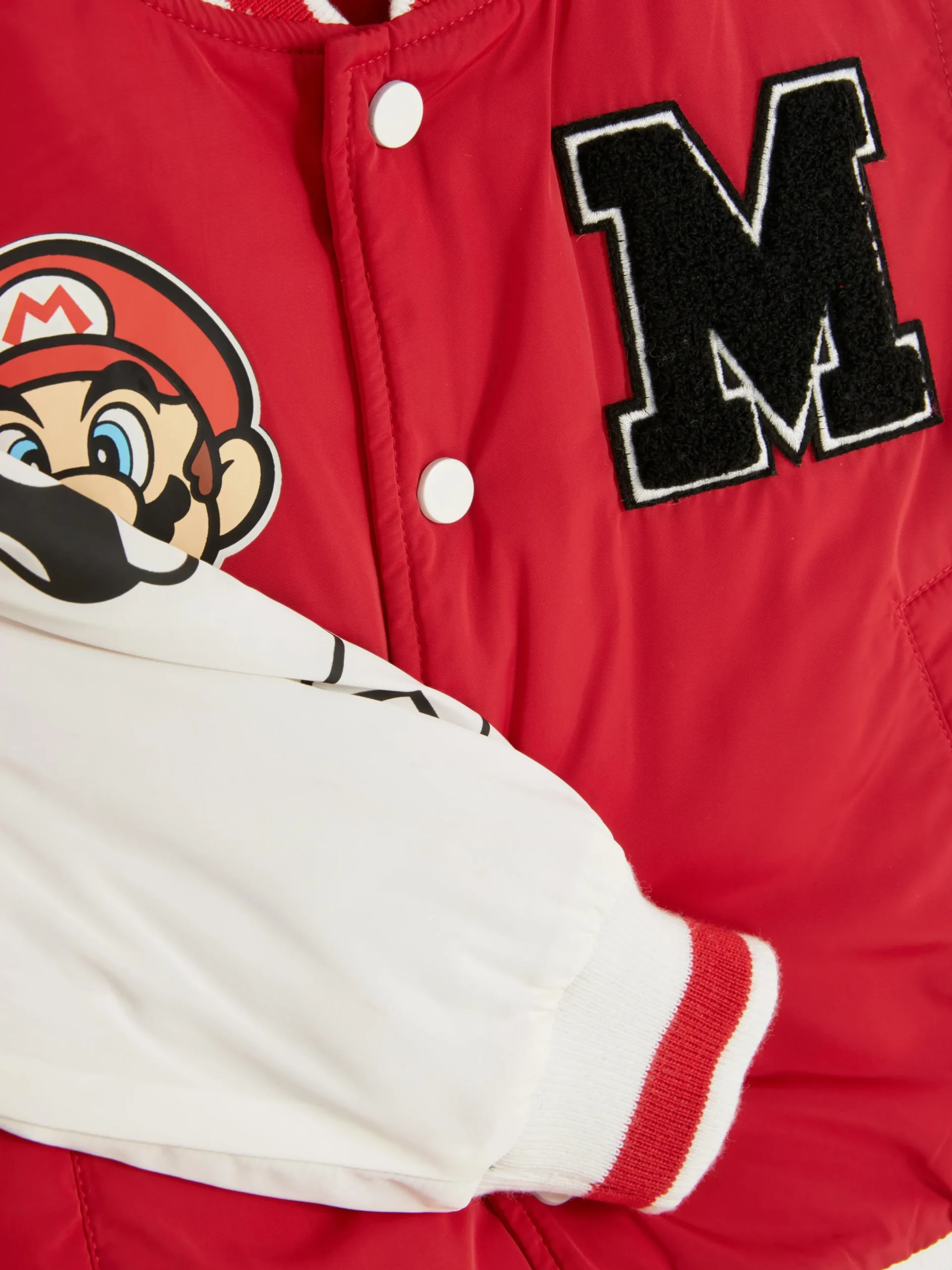 Cazadora Bómber De Super Mario