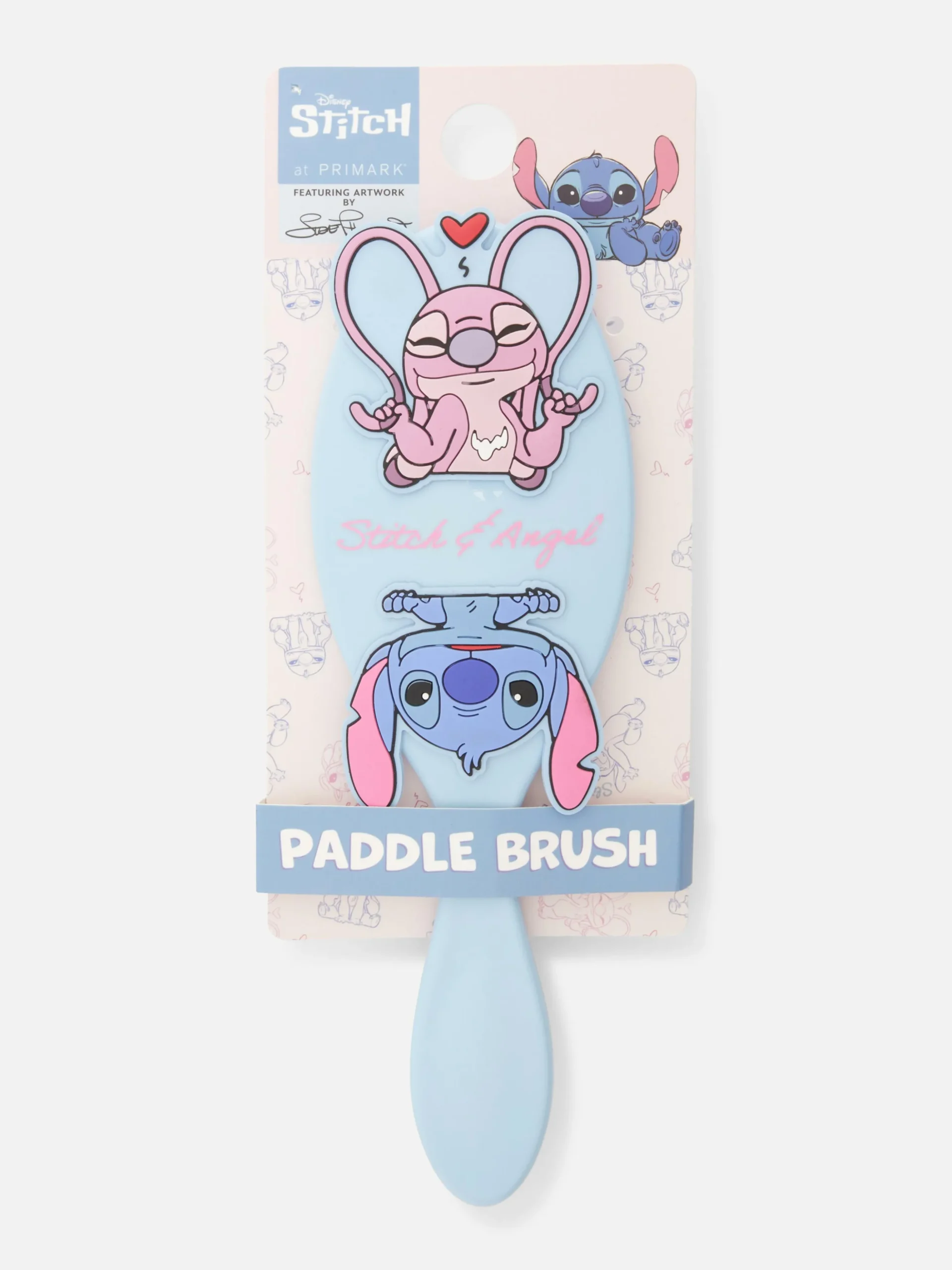 Cepillo Desenredante De Stitch Y Ángel De Disney