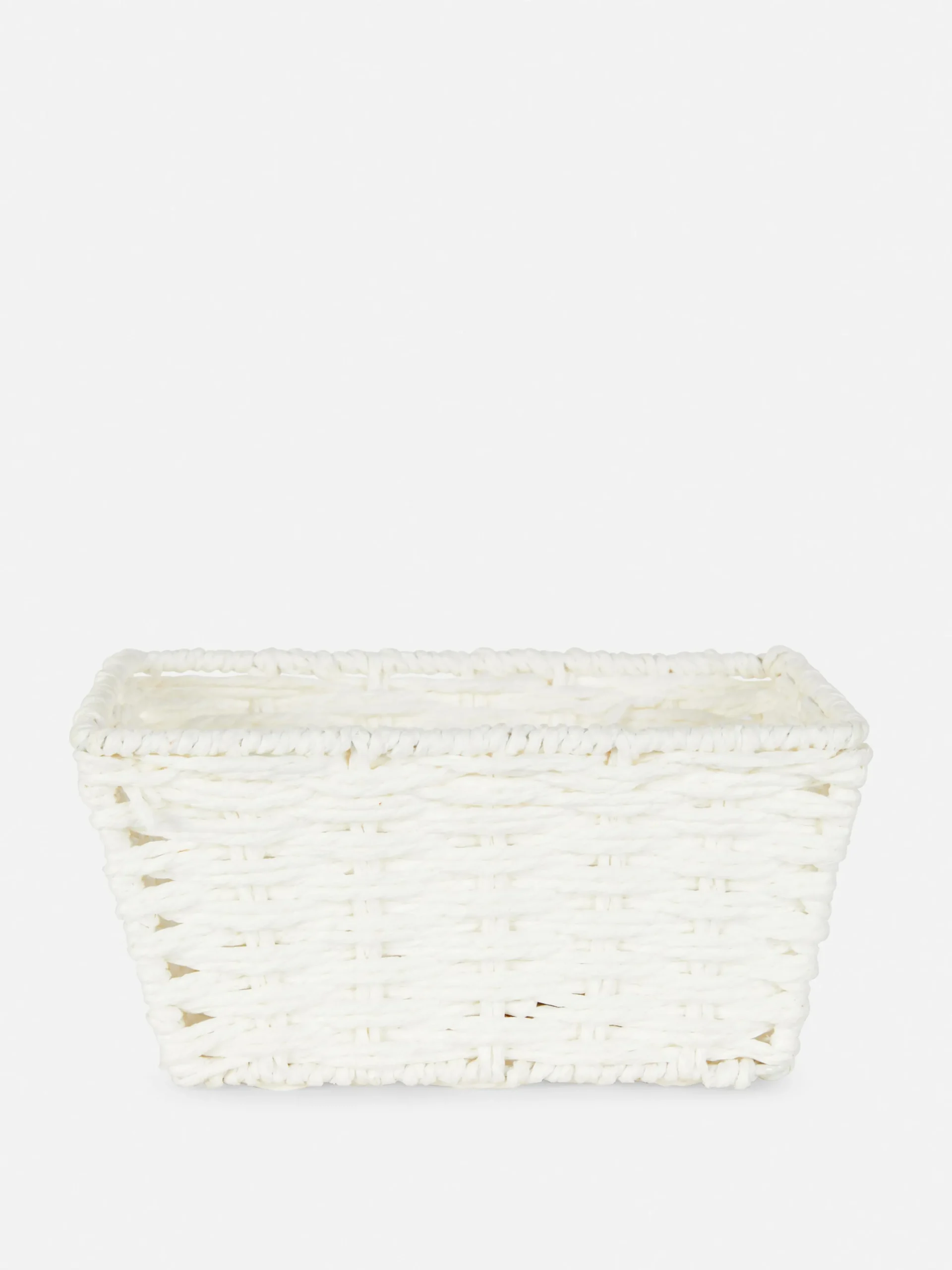 Cesta De Cuerda Cuadrada